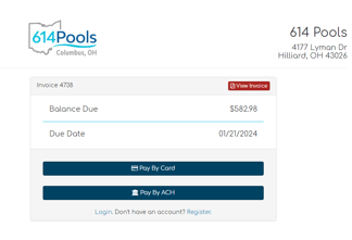 Create better invoices for your pool service company with POM