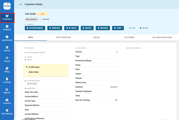 Sustainable pool service