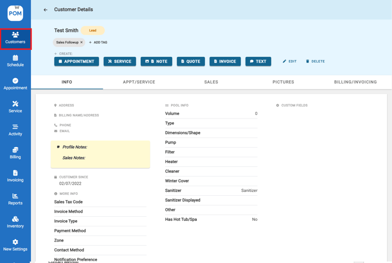 Sustainable pool service